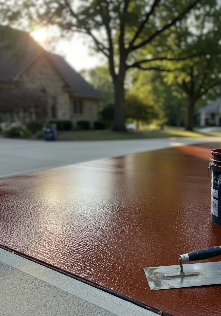 Close-up of quality exterior work on an Ada home showing contemporary craftsmanship.