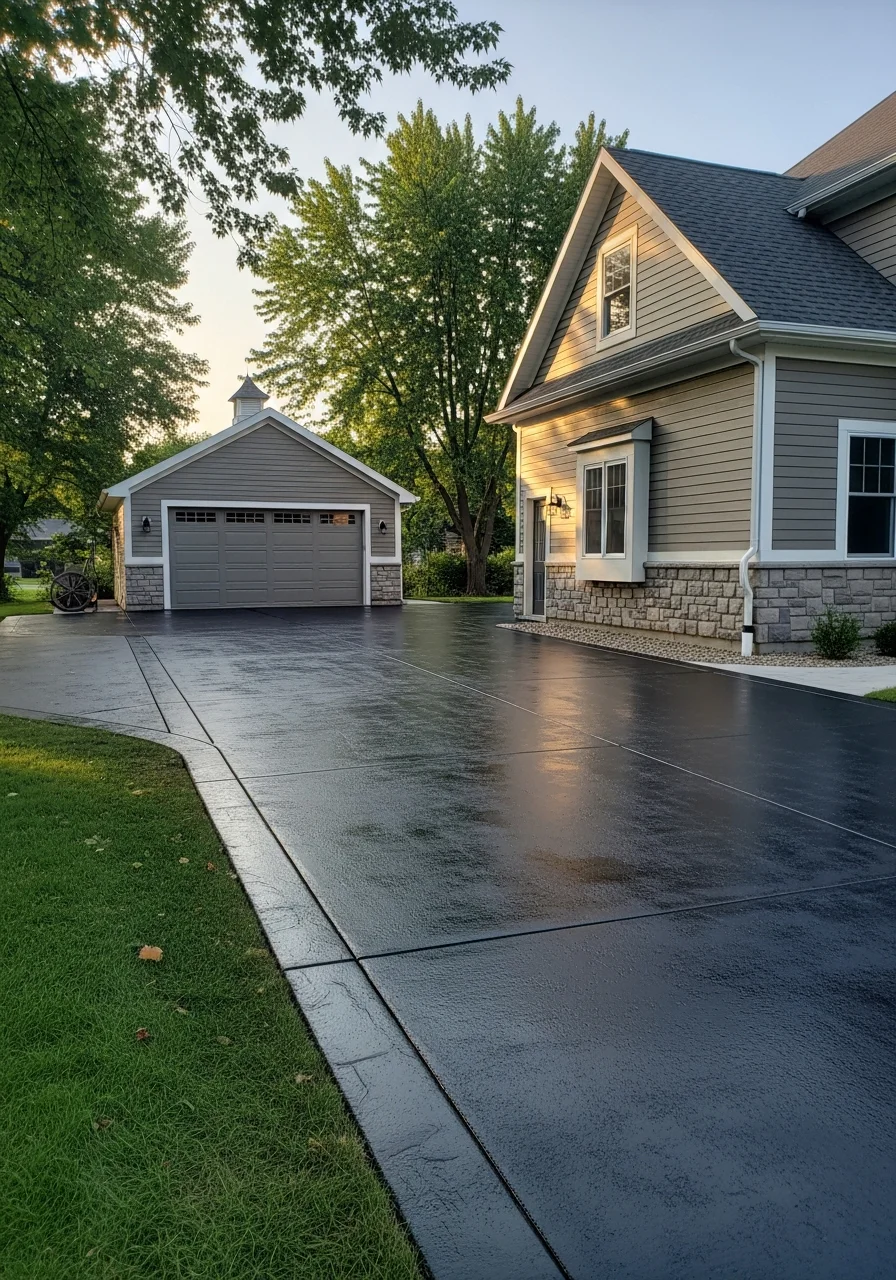 Detail of completed exterior work on a Cascade home.