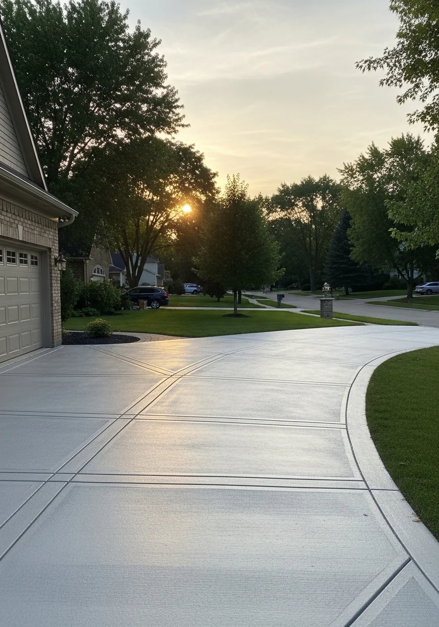 Detailed view of completed exterior work on a Hudsonville property.